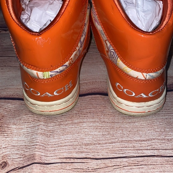 ❤️Coach Norra Signature Graffiti High Top Shoes - Picture 7 of 12